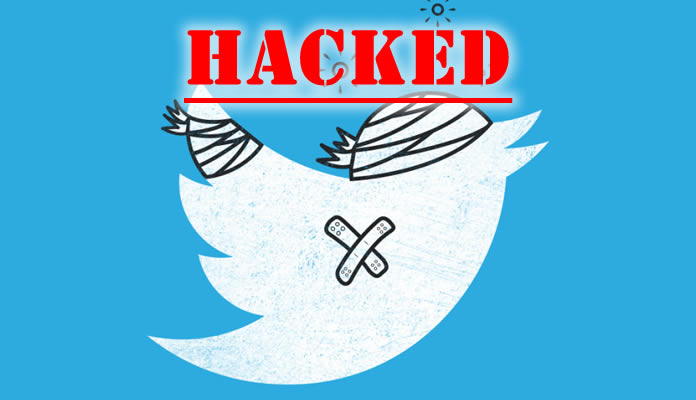 Twitter accounts hacked