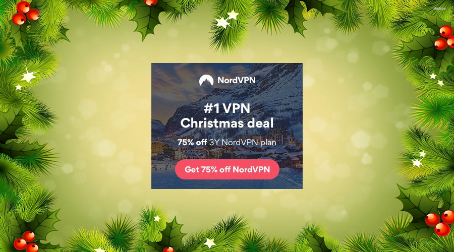 NordVPN - Christmas 2018 - special offer