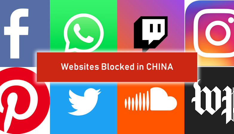 Which websites are banned in China?